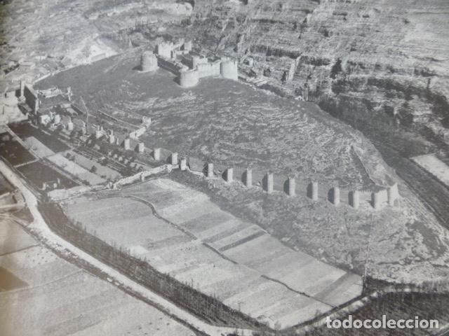 Collecting paper: BERLANGA DE DUERO SORIA CASTILLO ANTIGUA LAMINA HUECOGRABADO A&Ntilde;OS 40