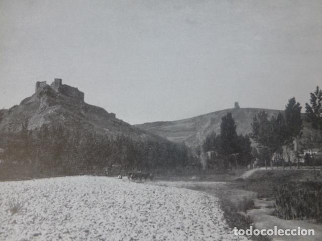 Collectionnisme: EL BURGO DE OSMA SORIA CASTILLO ANTIGUA LAMINA HUECOGRABADO A&Ntilde;OS 40