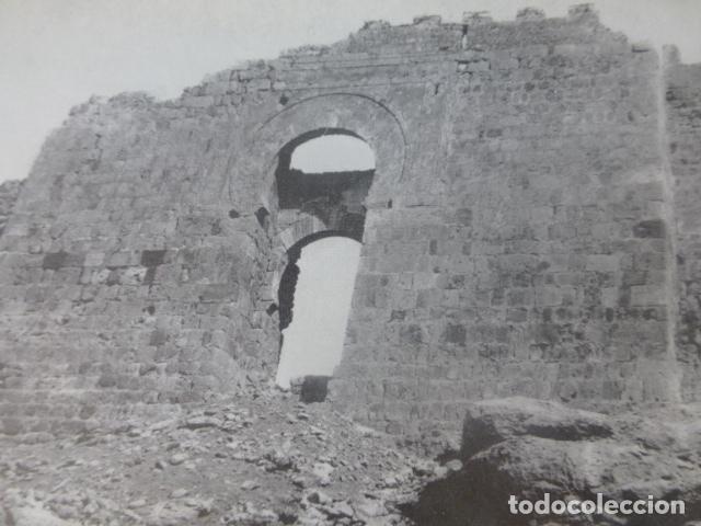 Coleccionismo: SAN ESTEBAN DE GORMAZ SORIA CASTILLO ANTIGUA LAMINA HUECOGRABADO A&Ntilde;OS 40