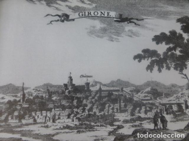 Collectionnisme: GERONA VISTA ANTIGUA LAMINA HUECOGRABADO A&Ntilde;OS 40