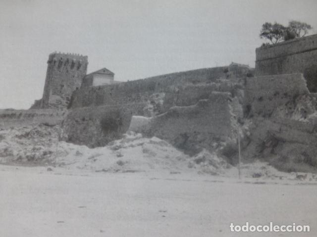 Collectionnisme: TARRAGONA MURALLAS ANTIGUA LAMINA HUECOGRABADO A&Ntilde;OS 40