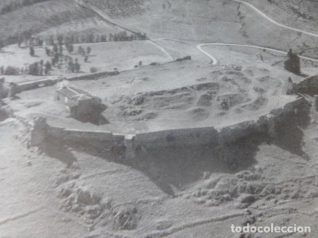 Collectionnisme: CASAS DE REINA BADAJOZ CASTILLO ANTIGUA LAMINA HUECOGRABADO A&Ntilde;OS 40