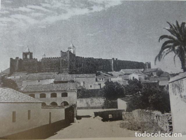 Coleccionismo: FREGENAL DE LA SIERRA BADAJOZ CASTILLO ANTIGUA LAMINA HUECOGRABADO A&Ntilde;OS 40
