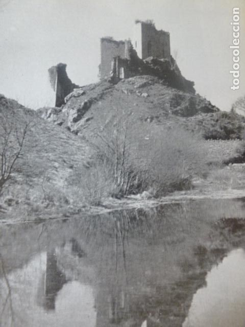 Coleccionismo: NARAHIO LA CORU&Ntilde;A CASTILLO ANTIGUA LAMINA HUECOGRABADO A&Ntilde;OS 40