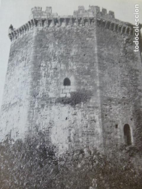 Collezionismo: VILLALBA LUGO CASTILLO ANTIGUA LAMINA HUECOGRABADO A&Ntilde;OS 40U