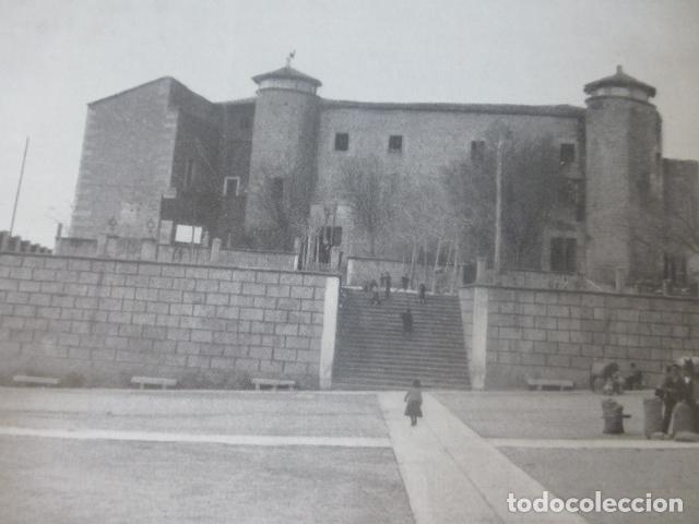 Colecionismo: BEJAR SALAMANCA CASTILLO ANTIGUA LAMINA HUECOGRABADO A&Ntilde;OS 40U