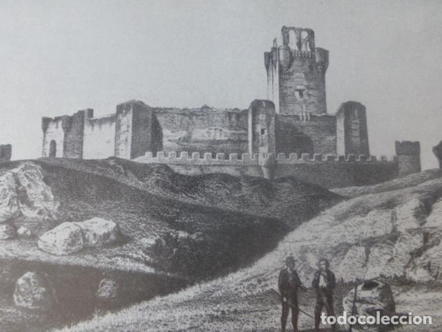 Colecionismo: MEDINA DEL CAMPO VALLADOLID CASTILLO ANTIGUA LAMINA HUECOGRABADO A&Ntilde;OS 40U