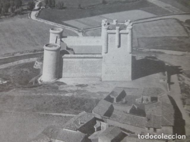 Collectionnisme: TORRELOBATON VALLADOLID CASTILLO ANTIGUA LAMINA HUECOGRABADO A&Ntilde;OS 40U