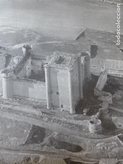 Colecionismo: VILLAFUERTE VALLADOLID CASTILLO ANTIGUA LAMINA HUECOGRABADO A&Ntilde;OS 40U