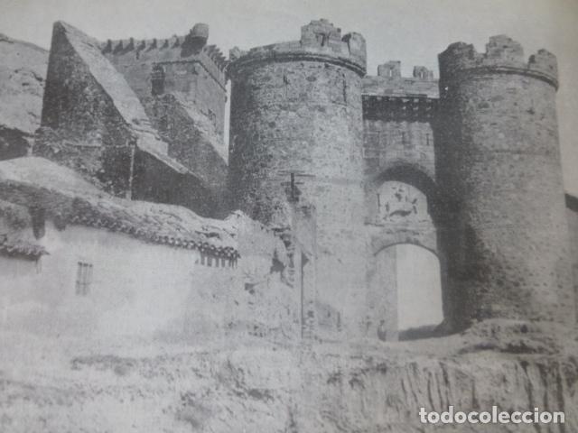 Collecting paper: BENAVENTE ZAMORA CASTILLO ANTIGUA LAMINA HUECOGRABADO A&Ntilde;OS 40U