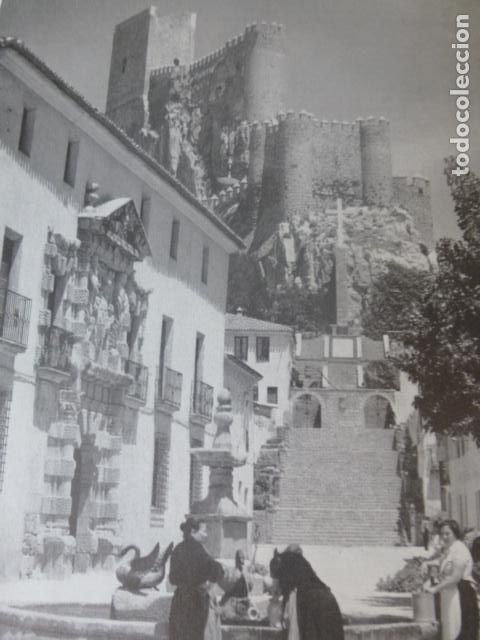 Coleccionismo: ALMANSA ALBACETE CASTILLO ANTIGUA LAMINA HUECOGRABADO A&Ntilde;OS 40U