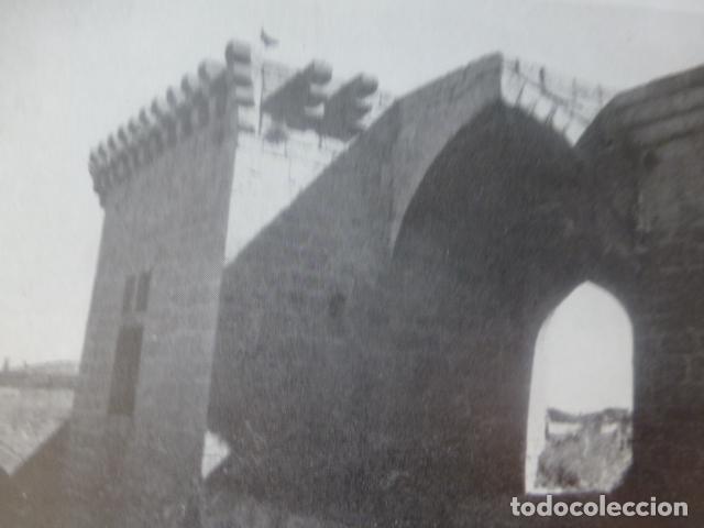 Coleccionismo: OLITE NAVARRA CASTILLO ANTIGUA LAMINA HUECOGRABADO A&Ntilde;OS 40U