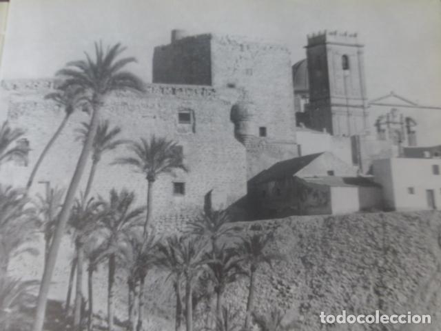 Sammelleidenschaft Papier: ELCHE ALICANTE CASTILLO ANTIGUA LAMINA HUECOGRABADO A&Ntilde;OS 40U