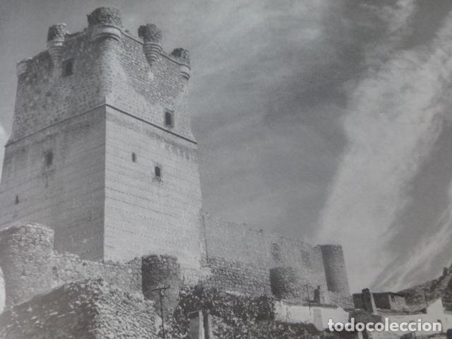 Coleccionismo: VILLENA ALICANTE CASTILLO ANTIGUA LAMINA HUECOGRABADO A&Ntilde;OS 40U