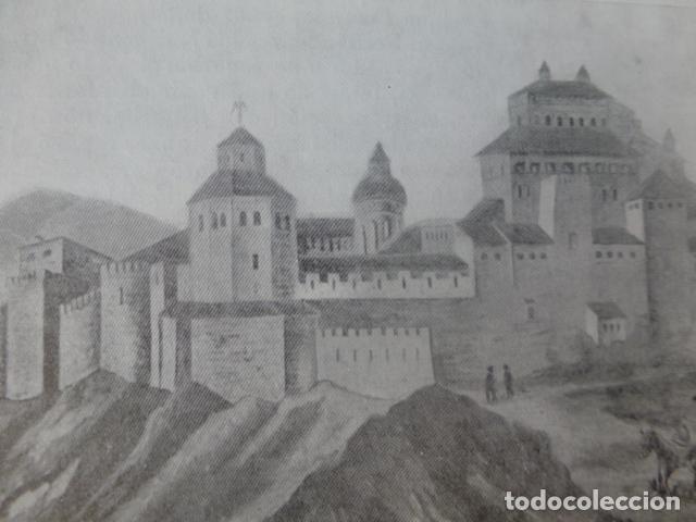 Coleccionismo: SEGORBE CASTELLON CASTILLO ANTIGUA LAMINA HUECOGRABADO A&Ntilde;OS 40U