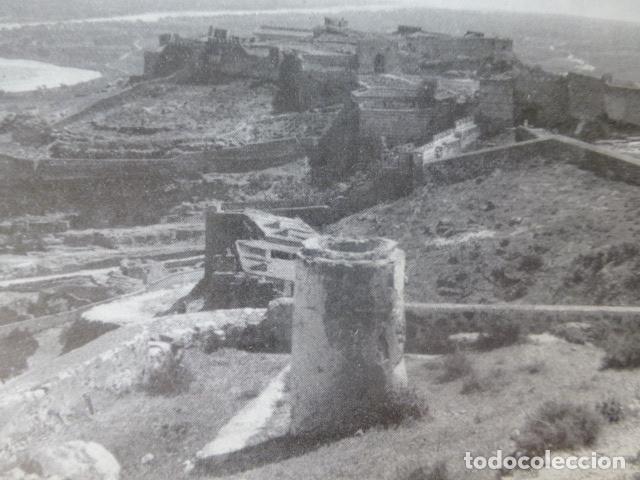 Coleccionismo: SAGUNTO VALENCIA CASTILLO ANTIGUA LAMINA HUECOGRABADO A&Ntilde;OS 40U