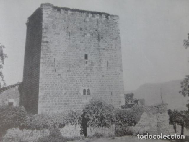 Collectionnisme: LEZAMA ALAVA CASTILLO ANTIGUA LAMINA HUECOGRABADO A&Ntilde;OS 40U