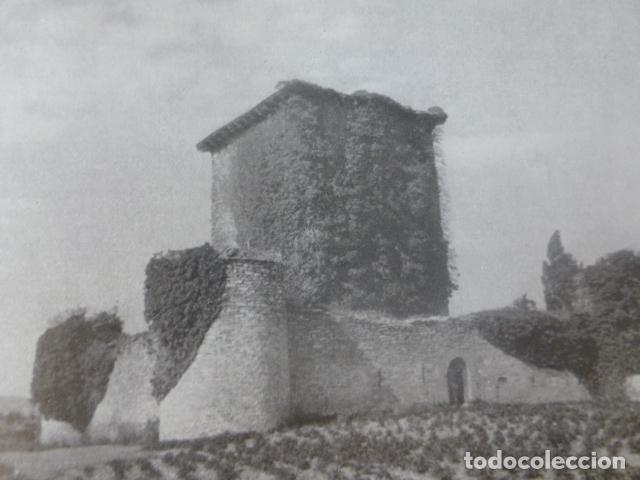 Coleccionismo: MENDOZA ALAVA CASTILLO ANTIGUA LAMINA HUECOGRABADO A&Ntilde;OS 40U