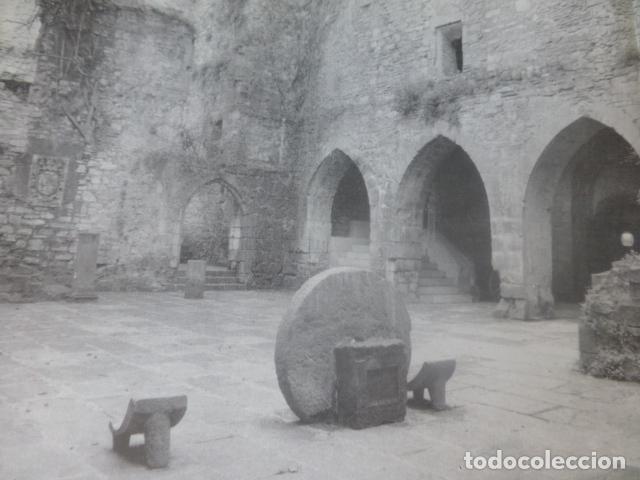 Collectionnisme: FUENTERRABIA GUIPUZCOA CASTILLO ANTIGUA LAMINA HUECOGRABADO A&Ntilde;OS 40U