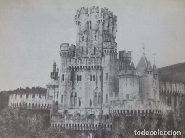 Sammelleidenschaft Papier: BUTRON VIZCAYA CASTILLO ANTIGUA LAMINA HUECOGRABADO A&Ntilde;OS 40U