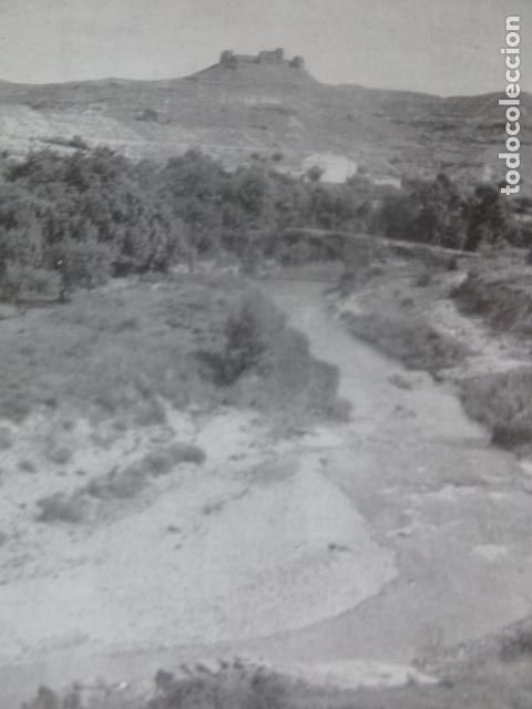 Coleccionismo: MONTEARAGON HUESCA ANTIGUA LAMINA HUECOGRABADO A&Ntilde;OS 40U