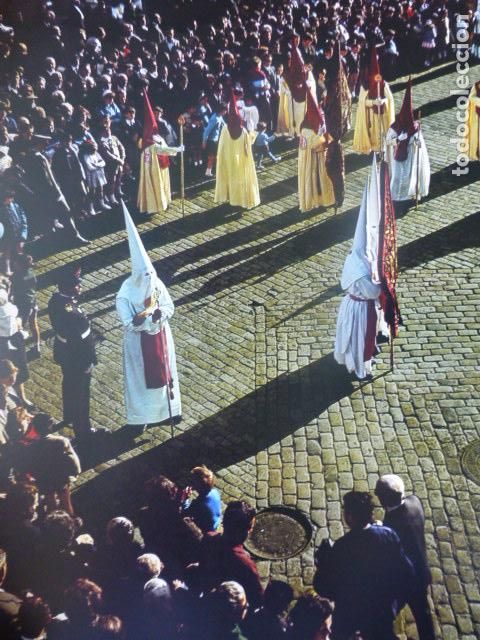 Sammelleidenschaft Papier: SEVILLA SEMANA SANTA PROCESION ANTIGUA LAMINA HUECOGRABADO 26 X 31 CMTS