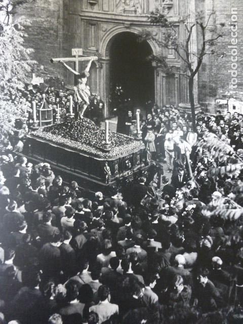 Sammelleidenschaft Papier: SEVILLA SEMANA SANTA PROCESION CRISTO DE LA BUENA MUERTE ANTIGUA LAMINA HUECOGRABADO 26 X 31 CMTS