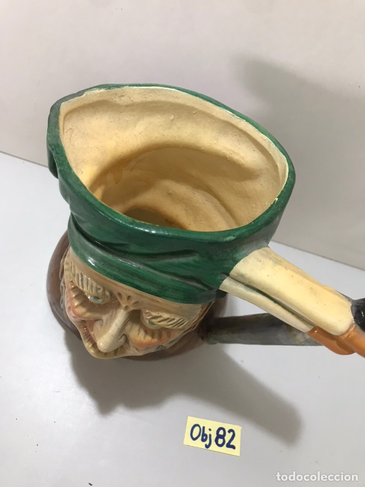 Coleccionismo: ANTIGUA TAZA CON ROSTRO - Foto 2