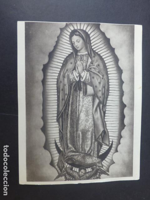 Sammelleidenschaft Papier: NUESTRA SE&Ntilde;ORA DE GUADALUPE ANTIGUA LITOGRAFIA 12X 15,5 CMTS