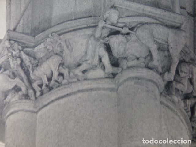 Sammelleidenschaft Papier: VITORIA ALAVA CATEDRAL CAPITEL ANTIGUA LAMINA HUECOGRABADO