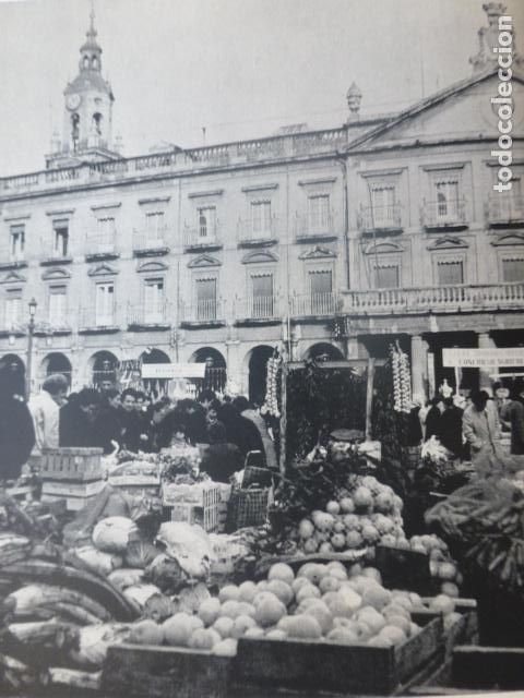Collecting paper: VITORIA ALAVA PLAZA DE ESPA&Ntilde;A DIA DE MERCADO ANTIGUA LAMINA HUECOGRABADO