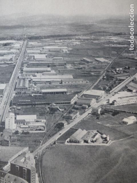 Colecionismo: VITORIA ALAVA ZONA INDUSTRIAL ANTIGUA LAMINA HUECOGRABADO