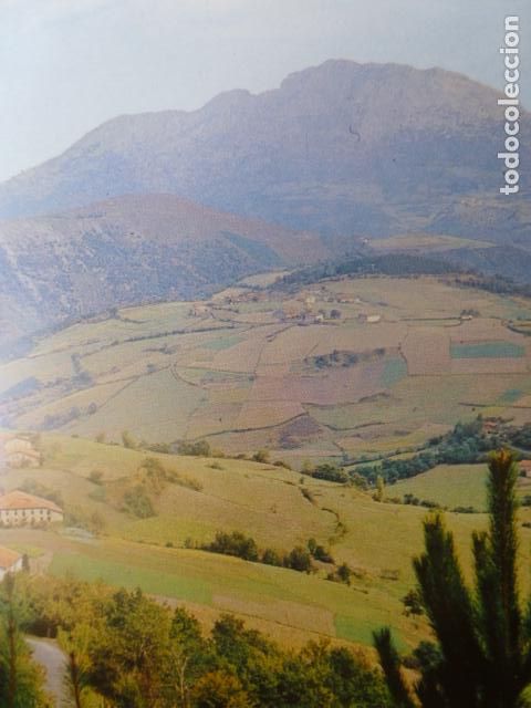 Collectionnisme: VALLE DE ARAMAYONA ALAVA VISTA DESDE CRUCETA ANTIGUA LAMINA HUECOGRABADO
