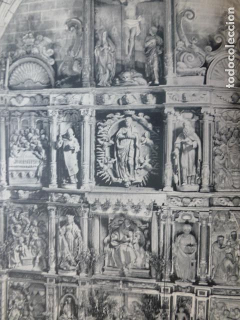 Coleccionismo: ESCOLUMBE ALAVA SANTUARIO ANTIGUA LAMINA HUECOGRABADO