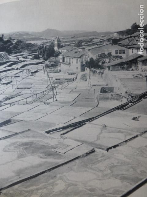Colecionismo: SALINAS DE A&Ntilde;ANA ALAVA VISTA ANTIGUA LAMINA HUECOGRABADO