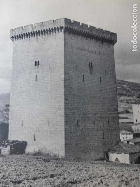 Coleccionismo: FONTECHA ALAVA TORRE ANTIGUA LAMINA HUECOGRABADO