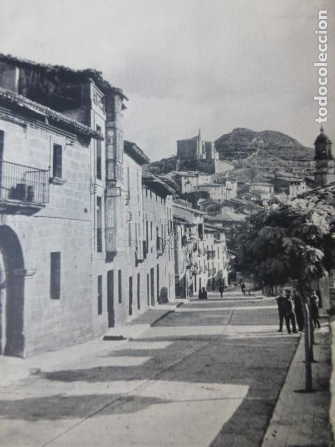 Colecionismo: LABASTIDA ALAVA CALLE ANTIGUA LAMINA HUECOGRABADO