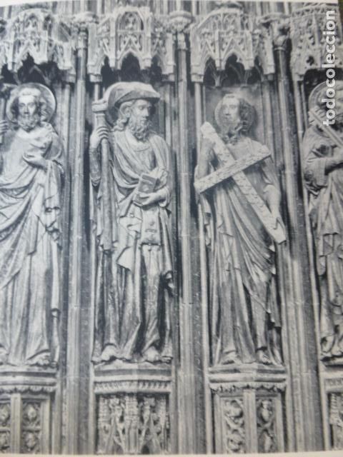 Sammelleidenschaft Papier: LAGUARDIA ALAVA PARROQUIA DE SANTA MARIA ANTIGUA LAMINA HUECOGRABADO