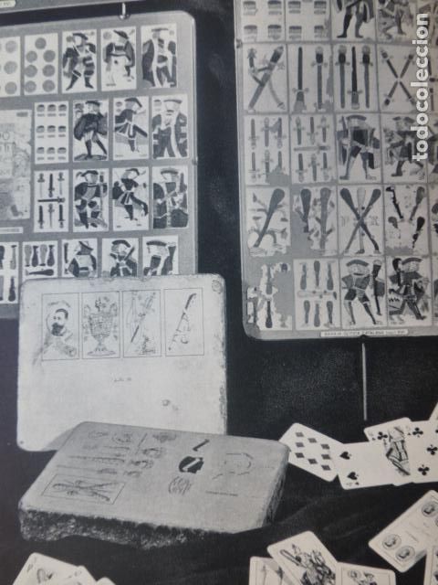 Sammelleidenschaft Papier: VITORIA ALAVA MUSEO DEL NAIPE FOURNIER ANTIGUA LAMINA HUECOGRABADO