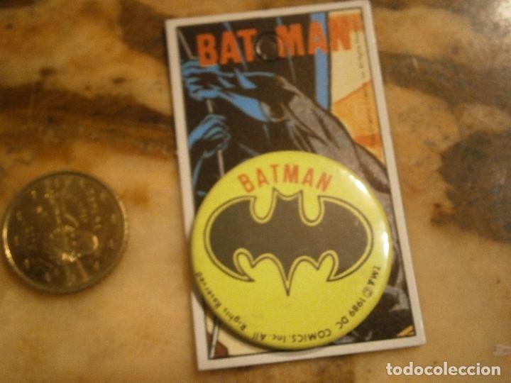 Coleccionismo: bonita chapa colecionistas de BAT MAN&iexcl;&iexcl;DEL A&Ntilde;O 1989 ,,NUEVA SIN EXTRENAR