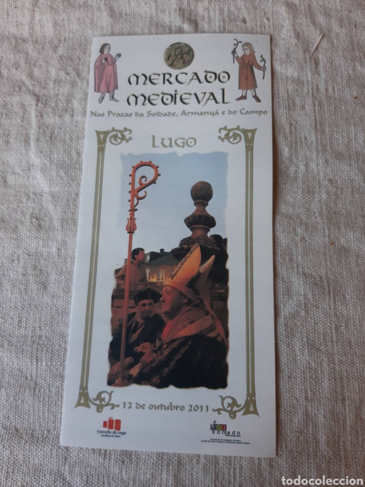 Coleccionismo: LUGO 2011 MERCADO MEDIEVAL CAT&Aacute;LOGO - Foto 1