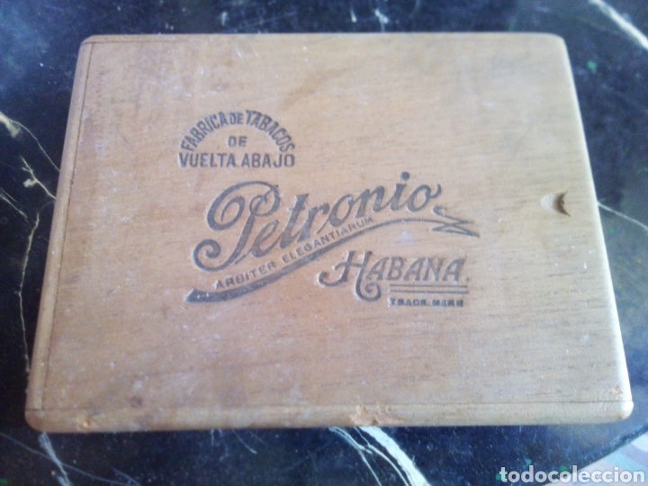 Coleccionismo: Caja de puros Petronio Habana Cuba.vacia