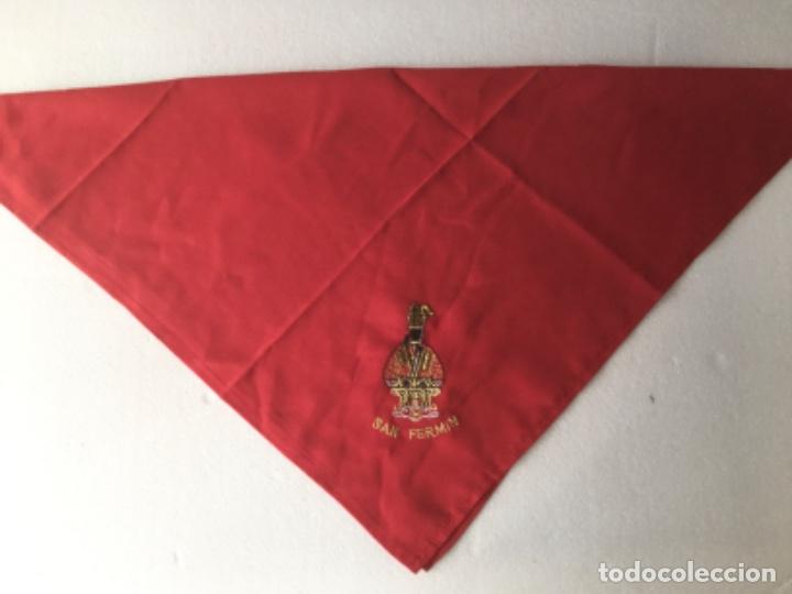 Coleccionismo: Pa&ntilde;uelo de San Ferm&iacute;n. 48 x 48 cms.