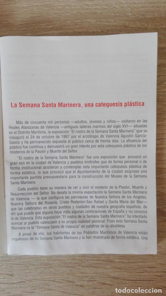 Coleccionismo: PROGRAMA DE LA SEMANA SANTA MARINERA DE VALENCIA-A&Ntilde;O 1998. - Foto 4
