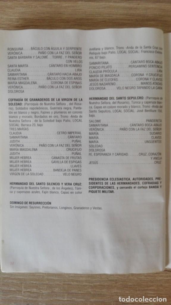 Coleccionismo: PROGRAMA DE LA SEMANA SANTA MARINERA DE VALENCIA-A&Ntilde;O 1998. - Foto 10