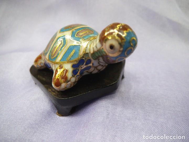 Coleccionismo: TORTUGA -ESMALTADA- MINI - Foto 2