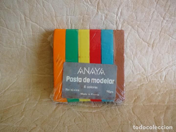Coleccionismo: antigua pasta de moldear anaya plastelina nueva