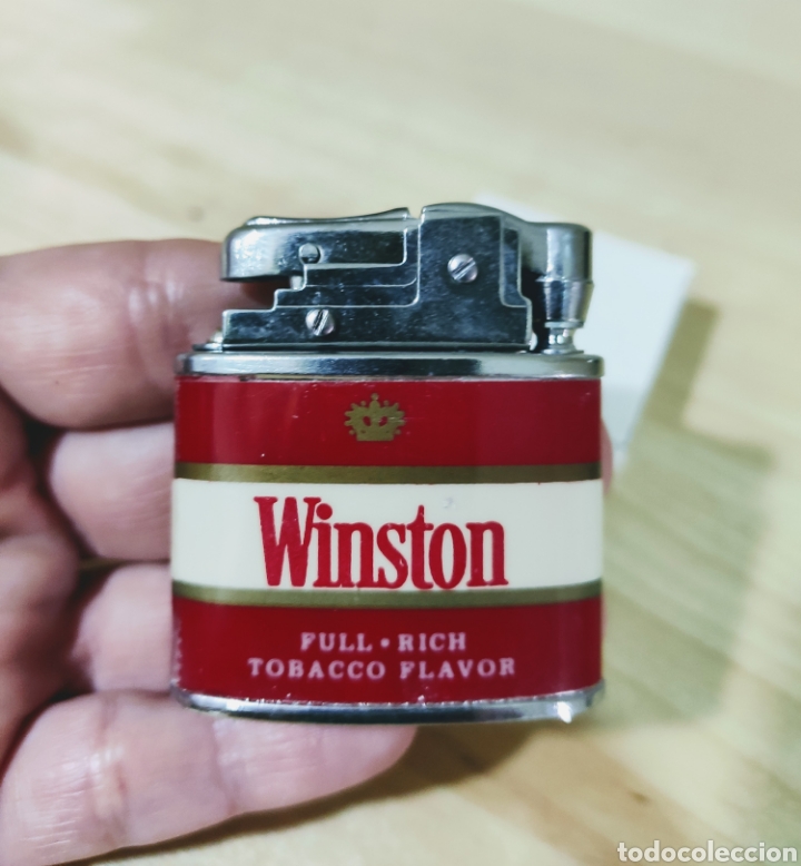 Coleccionismo: Mechero Winston de gasolina - Foto 2