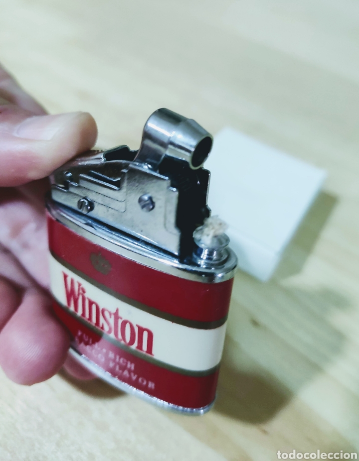 Coleccionismo: Mechero Winston de gasolina - Foto 1