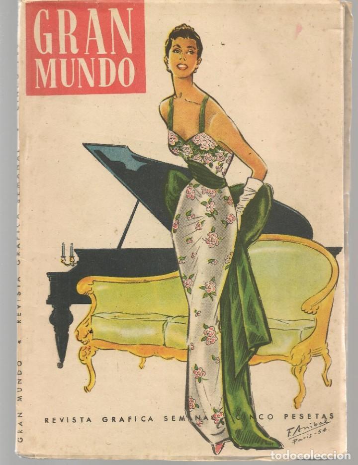 Coleccionismo: GRAN MUNDO. N&ordm; 48. LOLA FLORES. 19 MARZO 1955 (B/A57)